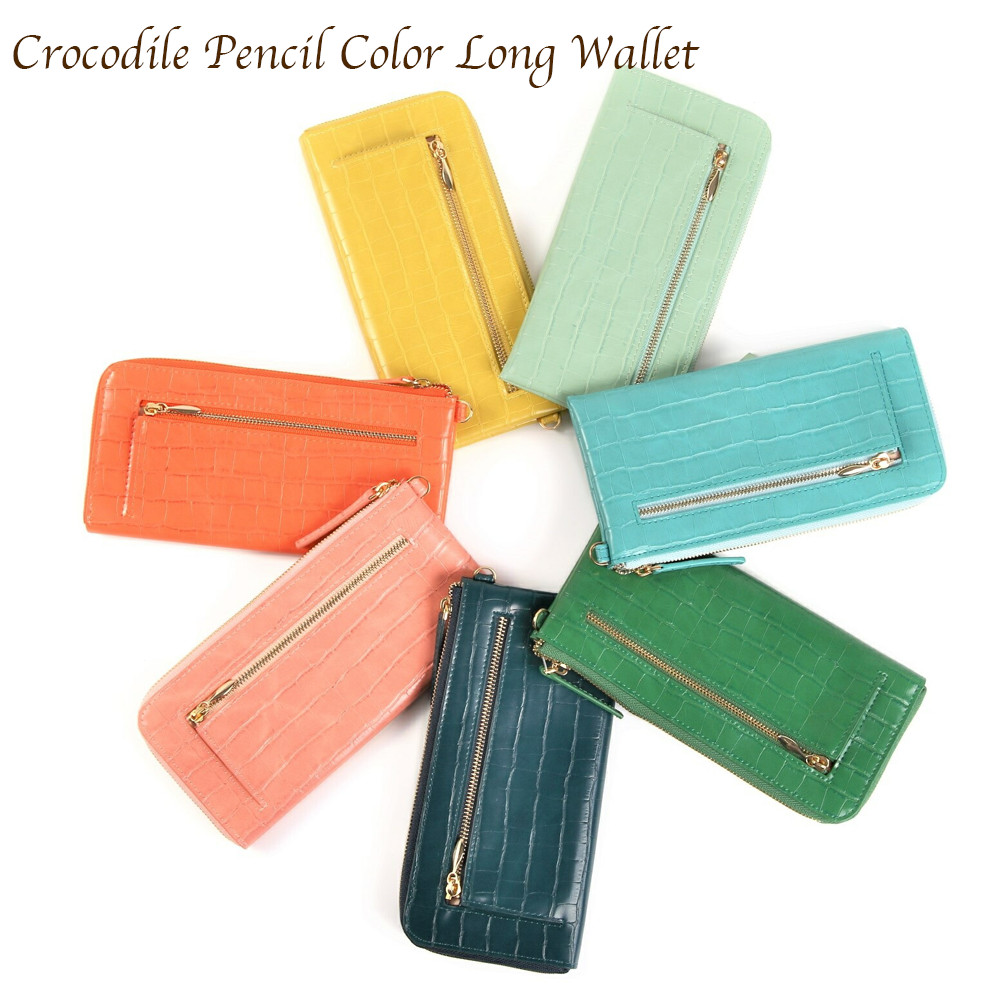 風の時代を軽やかに生きる 色鉛筆カラー長財布